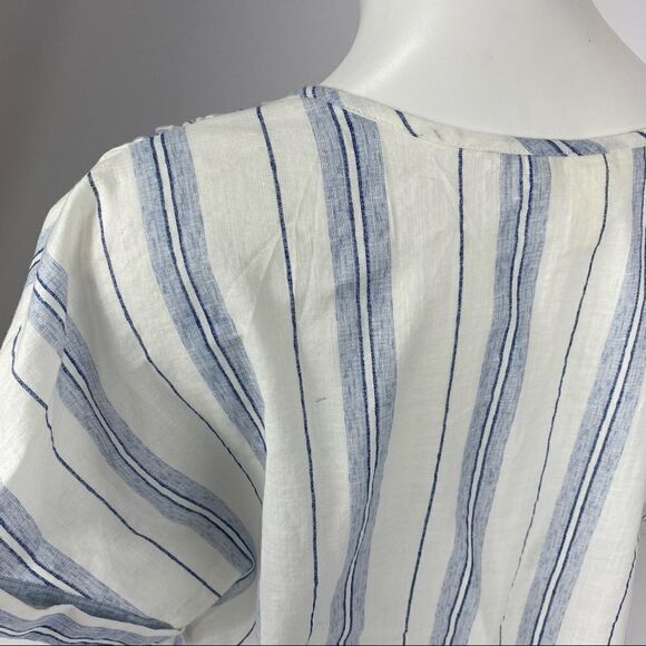 H&M Logg Lagenlook Pullover Striped Blouse - Picture 8 of 16